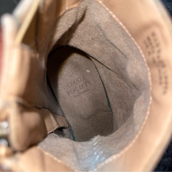 Khaki OASIS SOCIETY
Alexandra - Platform Ankle
Boots Sz 6 - Picture 3 of 12